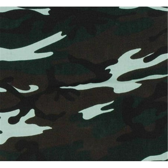 Artex Knitting Mills Camo Green Bandana - Stylish Camouflage Design for Outdoor Adventures