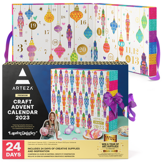 Arteza Metallic Acrylic Paint Markers Art Supply Set, 16 Colors - 20 Pack 