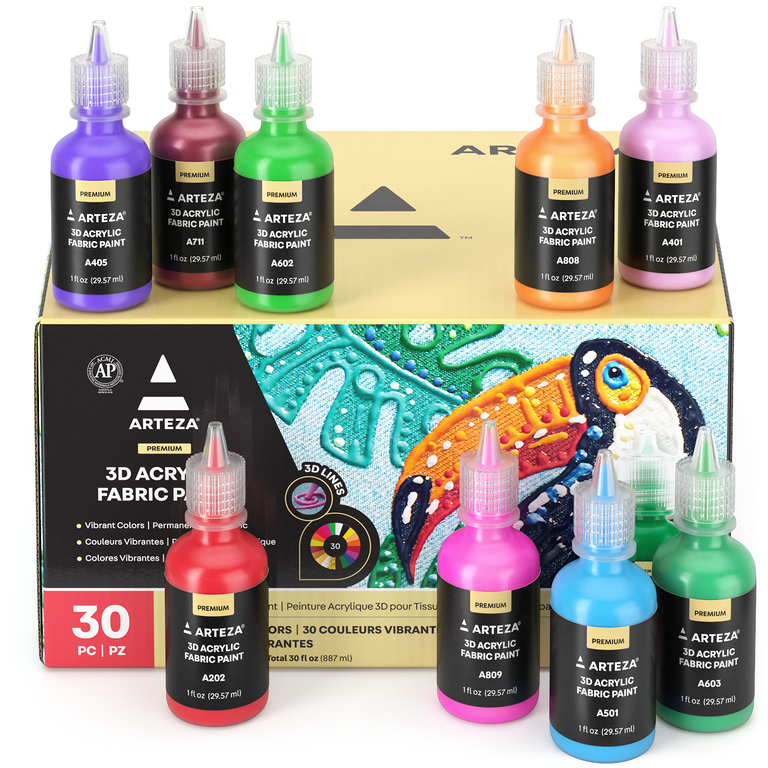 Shuttle Art Color Change Acrylic Paint, 20 Chameleon Colors Acrylic Paint,  60ml/2oz Bottles, Iridescent Paint for Artists, Beginners, Kids Painting 