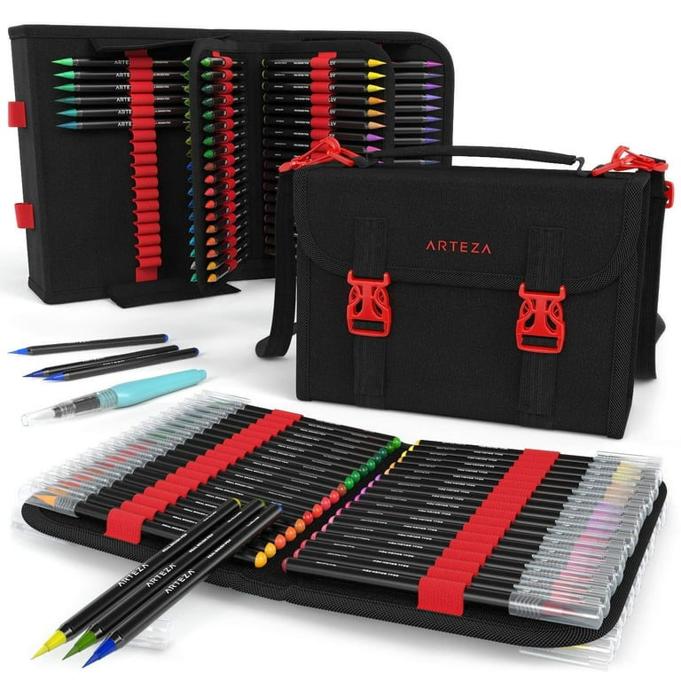 Arteza real brush pens top