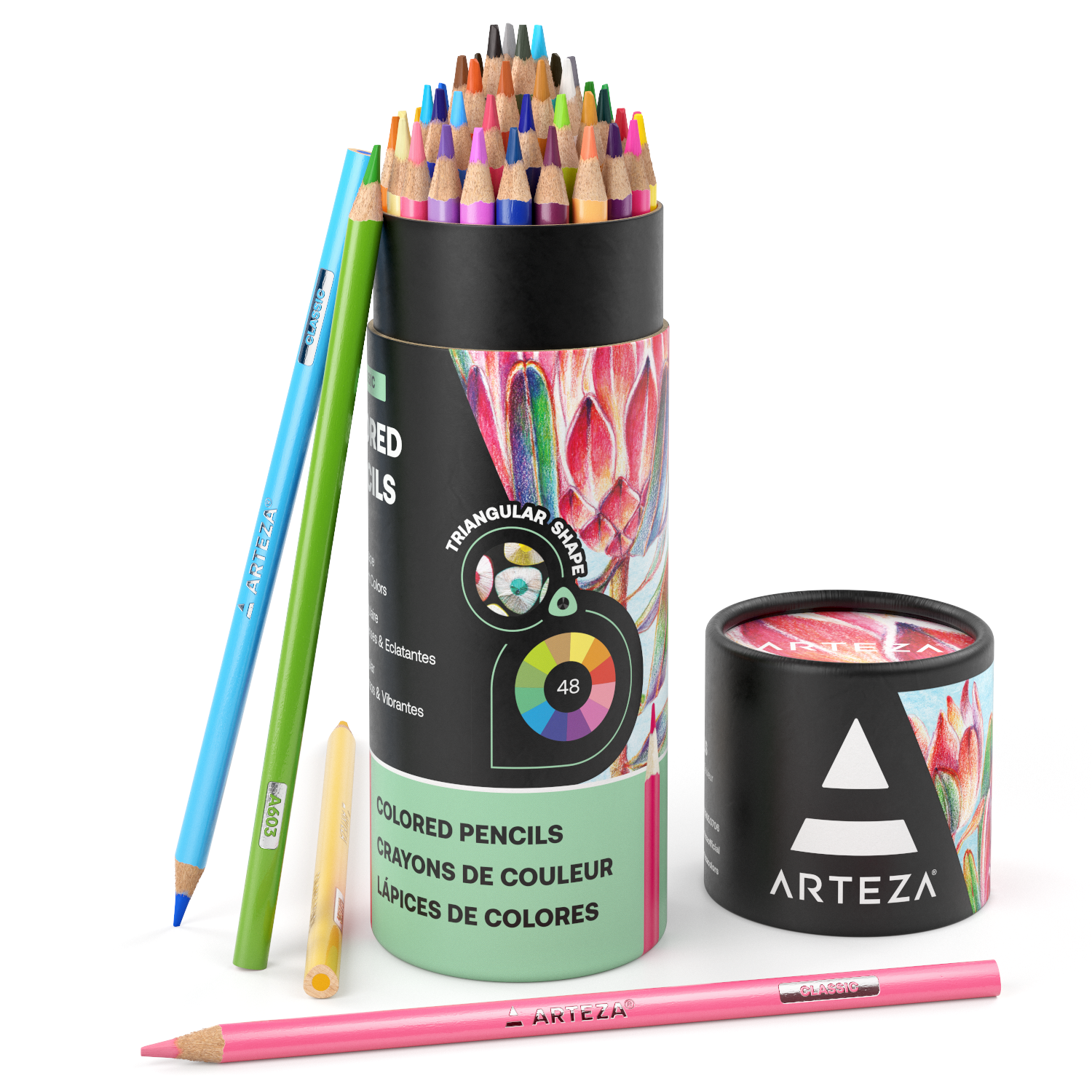Castle Art Supplies Set de 120 Crayons de Couleur