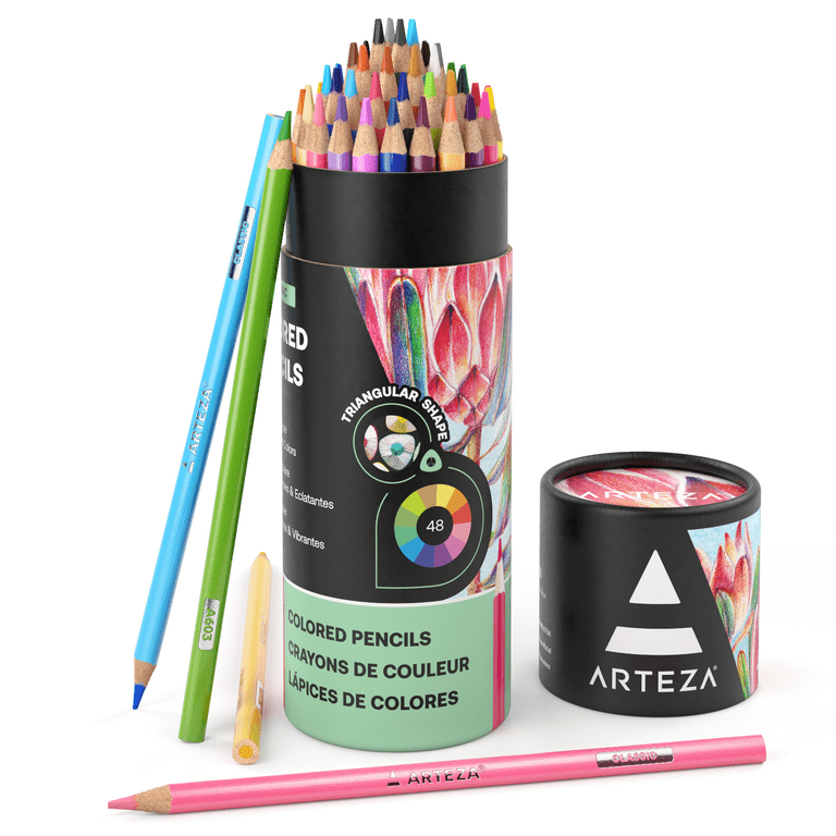 72 Pcs Art Supplies Art Set,Drawing Supply for Artist Adult Teen  Kids,Drawing Pencils Kit,Sketching Set Include Charcoal & Colored  Pencil,Sketchbook,Coloring Book in Travel Case 