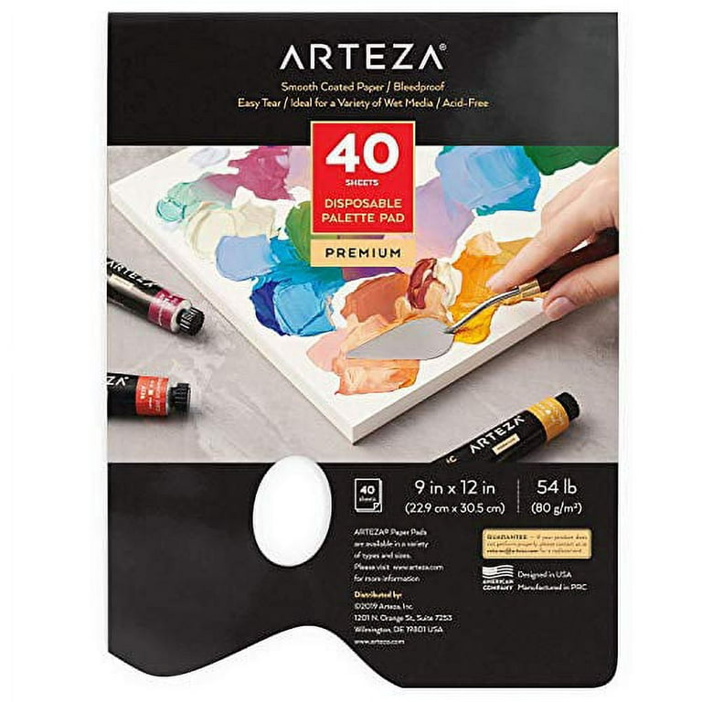 Acrylic Oil Paint Palette, Disposable Paint Palette