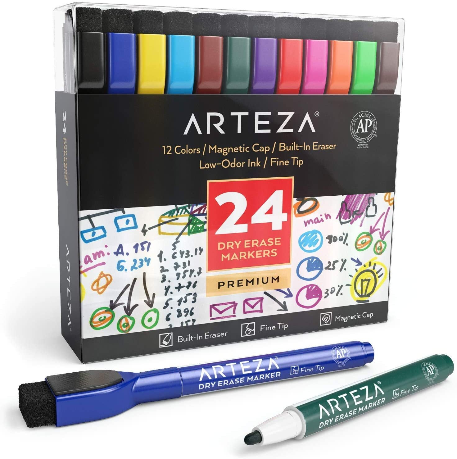 https://i5.walmartimages.com/seo/Arteza-Dry-Erase-Markers-Magnetic-Eraser-Caps-for-School-24-Pack_1b2e7bb6-f506-473e-aca4-04f53763b2f8.1c7ae8c0d73accc015df7ac2d436abec.jpeg