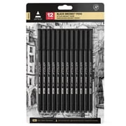 Arteza Inkonic Fineliner Pens, Black, 12 Count, 0.4mm Fine Line
