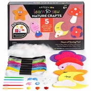 Arteza Kids Learn to Sew Nature