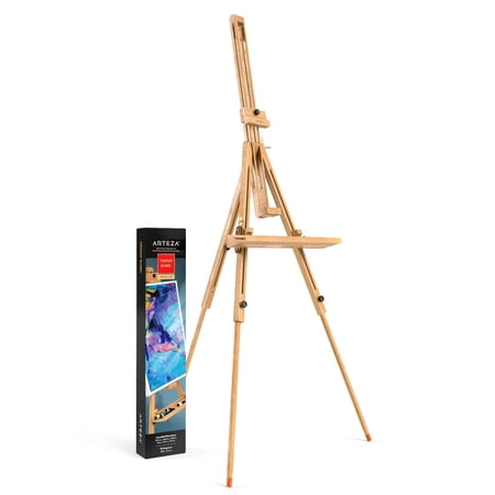 Arteza Large Wood Tripod Art Easel, 78"