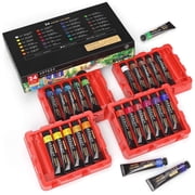 Arteza Watercolor Paint Set, 24 Count, 12 ml Tubes, Multicolor