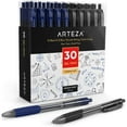 thumbnail image 1 of Arteza Retractable Gel Ink Pens Set, Black & Blue - Doodle, Draw, Journal - 30 Pack, 1 of 6