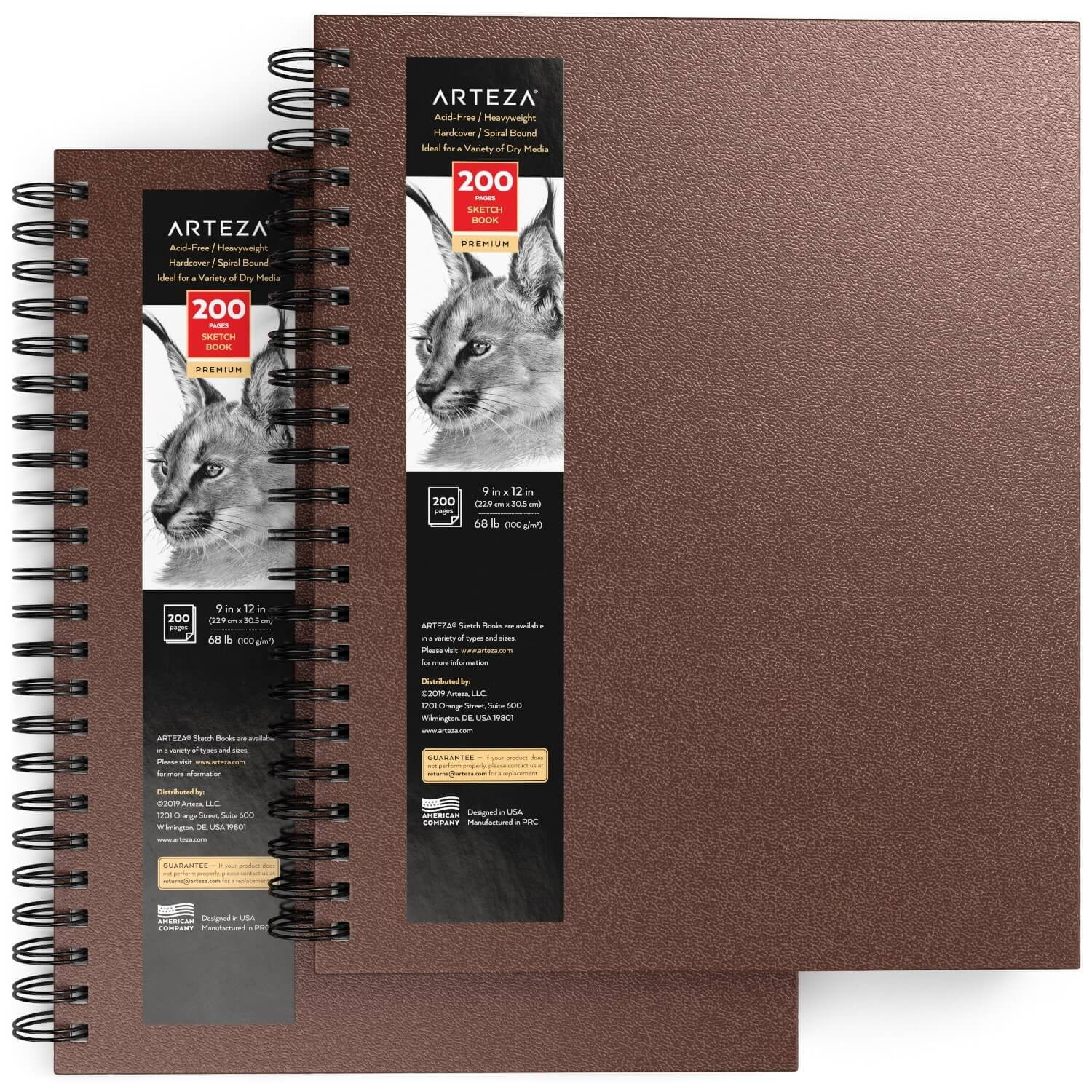 3 PACK - Incraftables Art Sketchbook (125 Pages) Spiral Bound. Hardcover  Perforated Paper Pad (8.5” x 11” Big) Art Sketch Book for Artists &  Beginners. Heavy Duty Sketch Notebook for Drawing & Panting (A4)