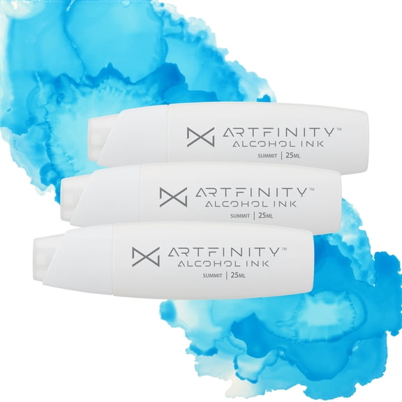 Artfinity Alcohol Inks 3 Pack - Vibrant, Professional, Dye-Based Alcohol Inks for Artfinity Alcohol Markers, Artists, Drawing, & More! - Summit B2-2