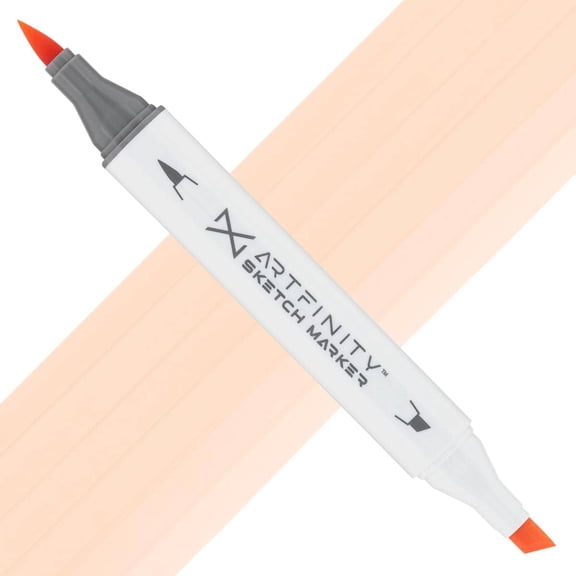 Artfinity Sketch Marker Sets - Pale PEach YR3-1, Vibrant, Professional, Dye-Based Alcohol Markers for Artists, Drawing, Travel, & More