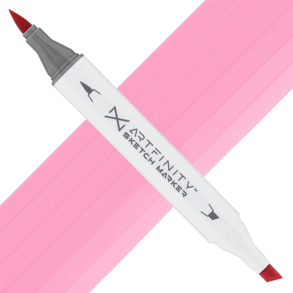 Artfinity Sketch Markers - Rose Mist RV4-3, Vibrant, Professional, Dye-Based Alcohol Markers for Artists, Drawing, Travel, & More