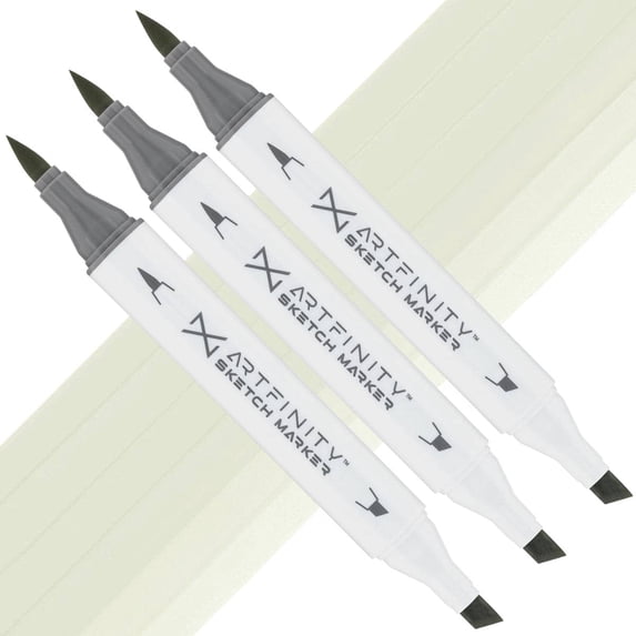 Artfinity Sketch Marker Sets - Set of 3 - Liberty G7-1, Vibrant, Professional, Dye-Based Alcohol Markers for Artists, Drawing, Travel, & More