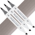 thumbnail image 1 of Artfinity Sketch Marker Sets - Set of 3 - Warm Gray 4 WG4, Vibrant, Professional, Dye-Based Alcohol Markers for Artists, Drawing, Travel, & More, 1 of 7