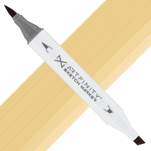 Artfinity Sketch Markers - Toast E4-3, Vibrant, Professional, Dye-Based Alcohol Markers for Artists, Drawing, Travel, & More