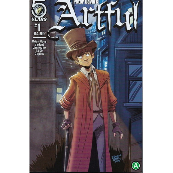 Artful (Peter David's ) #1C VF ; Action Lab Comic Book