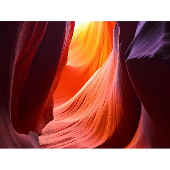 Artful Printers C-16202055 Radiant Cave Photography Canvas Art, 16 x 20 in.