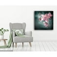 thumbnail image 1 of Artful Printers C-18182033 Orchids & Butterflies Photography Canvas Art, 18 x 18 in., 1 of 1