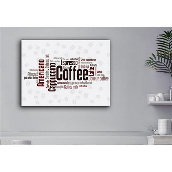 Afternoon Coffee Modern Canvas Art