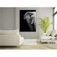 thumbnail image 1 of Artful Printers C-24361971 Elephant Profile Photography Canvas Art, 24 x 36 in., 1 of 1