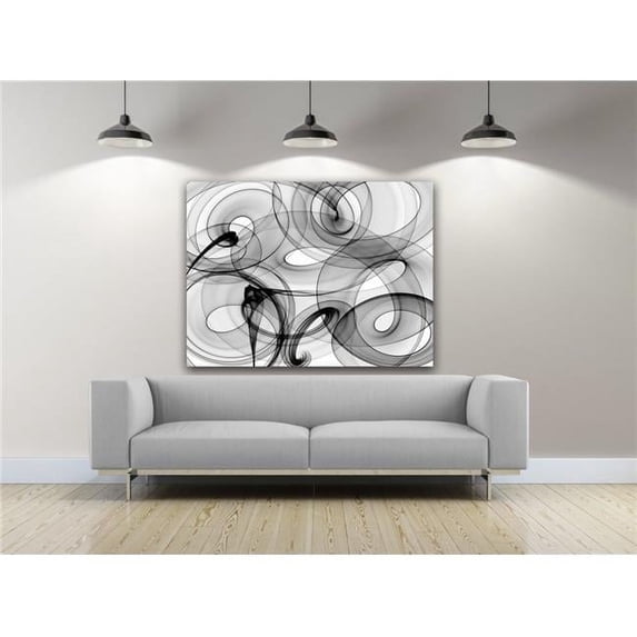 Artful Printers C-24362021 Nebula Abstract Canvas Art, 24 x 36 in.