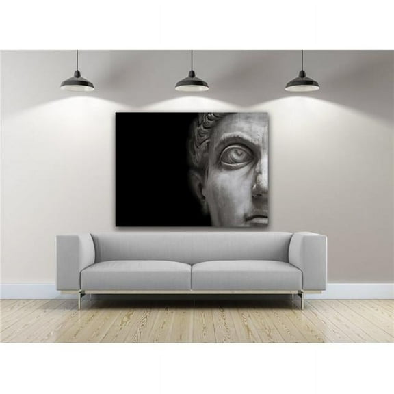 Artful Printers C-24362099 Statue of David Photography Canvas Art, 24 x 36 in.