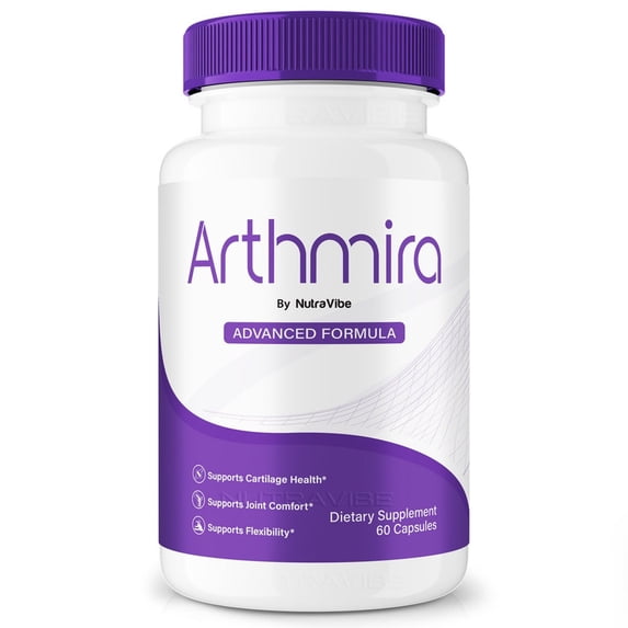 Arthmira Capsules – Natural Joint Support Formula for Flexibility, Mobility & Confidence in Movement | Daily Formula for Comfort, Recovery & Active Lifestyle (60 Capsules)