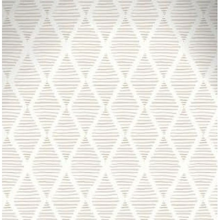 Arthome Geometric Peel and Stick Wallpaper 17''x120'' Stripe Contact Paper White and Beige Self Adhesive Removable Decorative Wall Paper for Bedroom Drawers Cabinets
