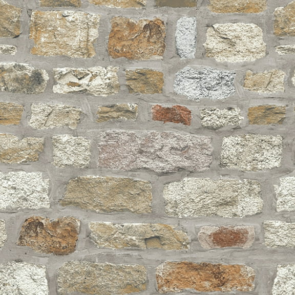 Arthouse Atticus Neutral Country Stone Wallpaper