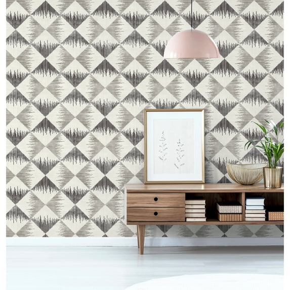 Arthouse Aztec Geometric Mono Non-Woven Wallpaper