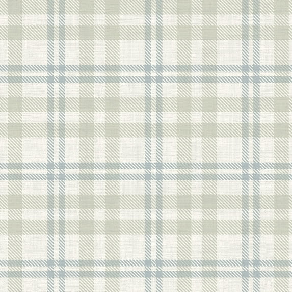 Arthouse Corrine Neutral Countryside Check Wallpaper