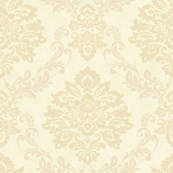 Arthouse Harriet Khaki Damask Wallpaper