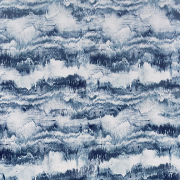 Arthouse Irene Navy Painted Canvas Wallpaper