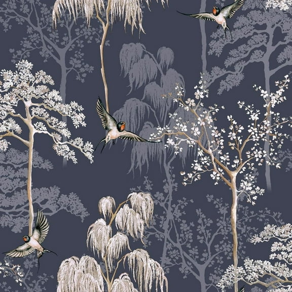 Arthouse Japanese Garden Wallpaper