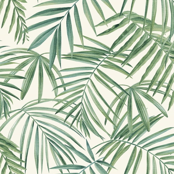 Arthouse Juan Green Palm Leaves Wallpaper