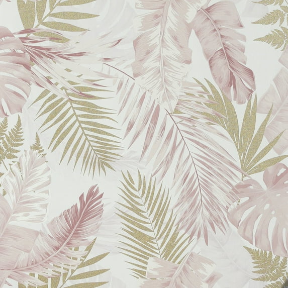 Arthouse Nell Blush Tropical Wallpaper