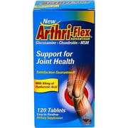 ميزة Arthri-Flex فيتامين D3 الجلوكوزامين و Chondroitin MSM Flexibility Support ، 120 قيراط ، 2 عبوة