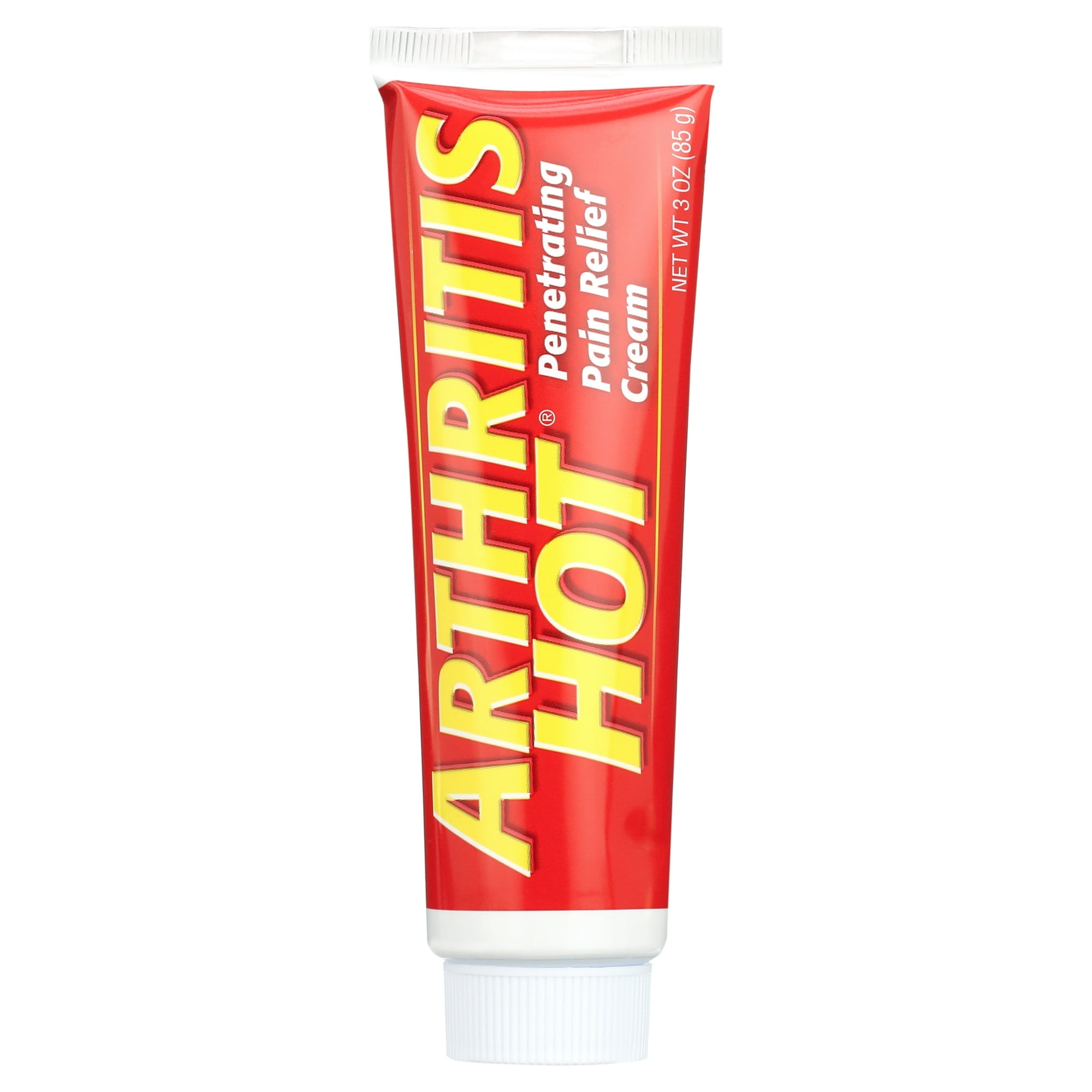 Arthritis Hot Creme Deep Penetrating Pain Relief Creme 3 ounce Flex Package - 2 Pack
