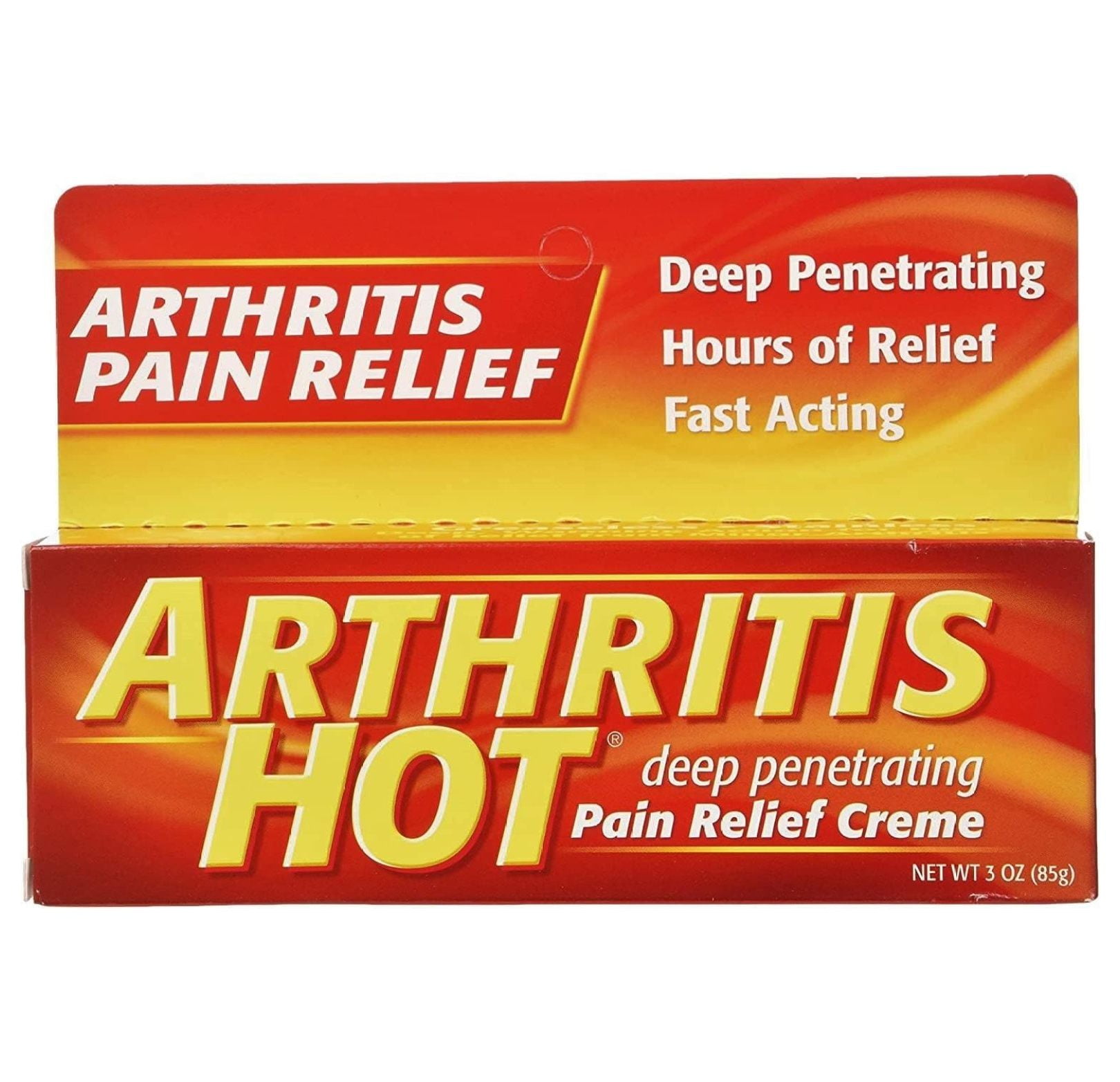 Arthritis Hot Pain Relief Creme 3 oz (Pack of 3)