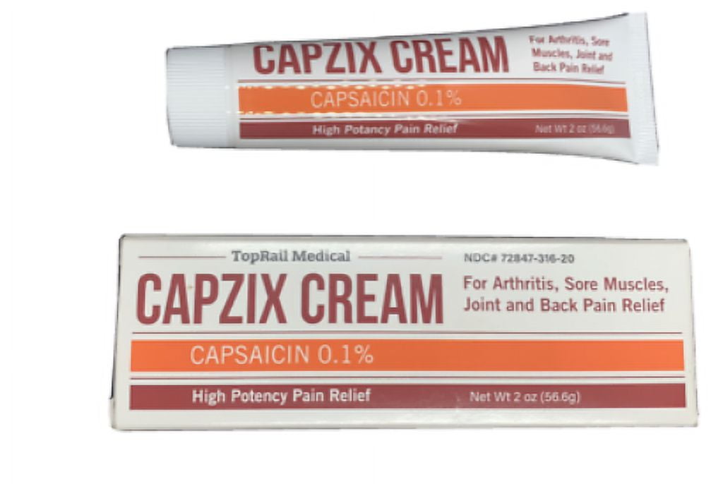 Arthritis Pain Relief Cream, Odor Free, Capsaicin 2 oz