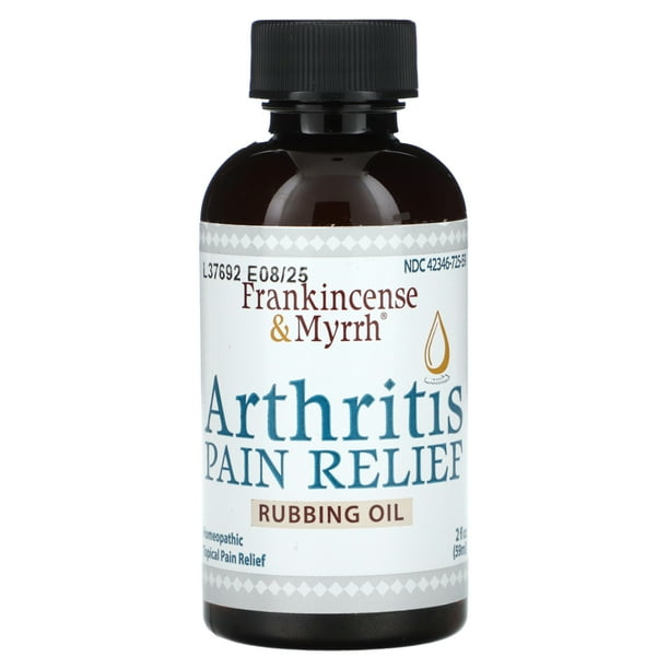 Arthritis Pain Relief Rubbing Oil, 2 fl oz (59 ml), Frankincense