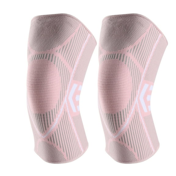 Arthritis pain and support (2 packs) stent to relieve knee pain, exercise and exercise - pink