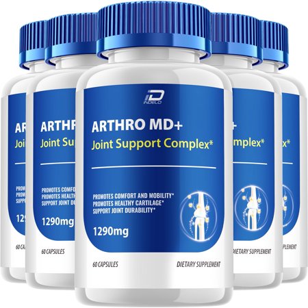 Arthro MD Capsule - Arthro MD+ Advanced Formula for Joint Support Supplement, 5 Pack, 300 Capsules