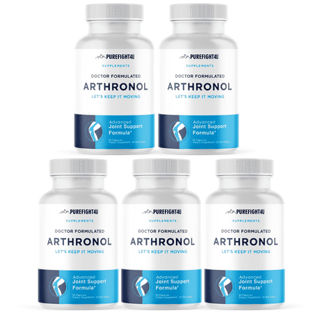 Arthronol Capsules, Advanced Joint Support Formula-5 Bottles