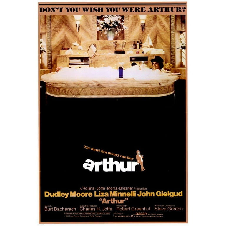 Arthur (1981) 27x40 Movie Poster - Walmart.com