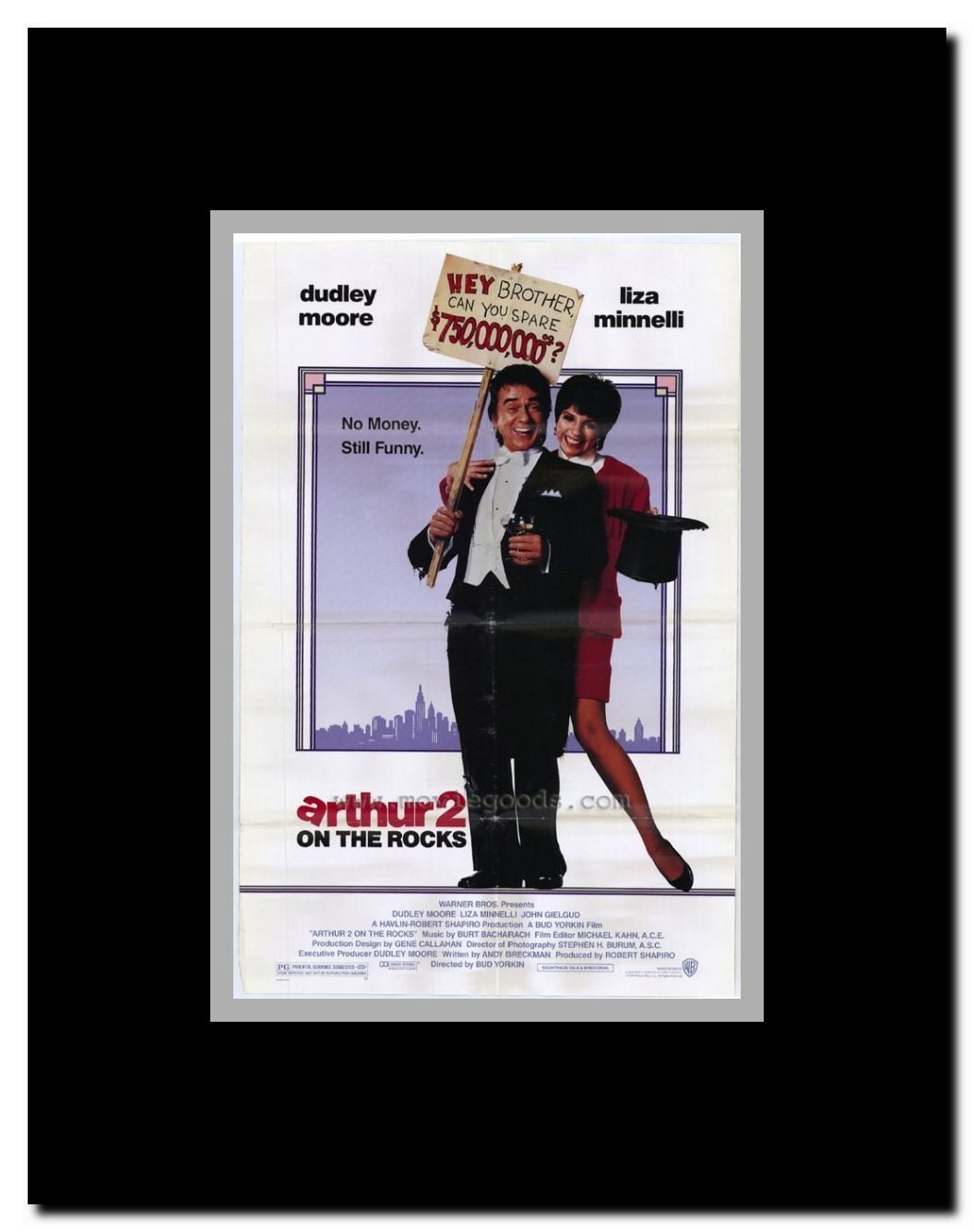 Arthur 2: On the Rocks Framed Movie Poster