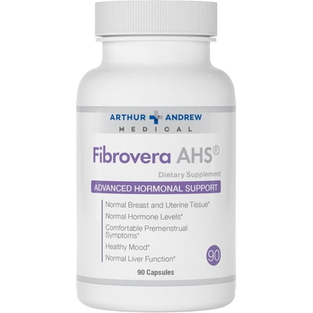 Arthur Andrew Medical, Fibrovera, Women's Enzyme and Botanical Blend for Hormone Balance, 90 Capsules