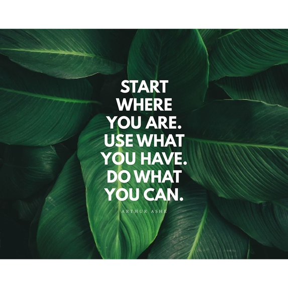 Arthur Ashe Quote: Do What You Can by ArtsyQuotes