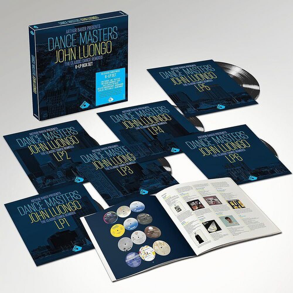 Arthur Baker - Arthur Baker Presents Dance Masters: John Luongo - 140gm 6LP Black Vinyl Boxset Signed Edition - Music & Performance